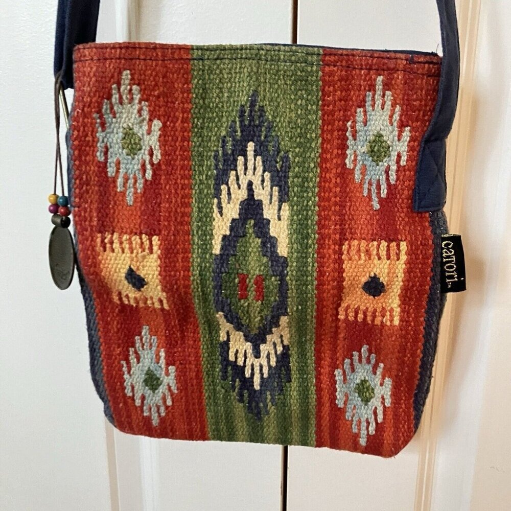 Catori Crossbody Purse Shoulder Bag Southwestern Woven‎ Western